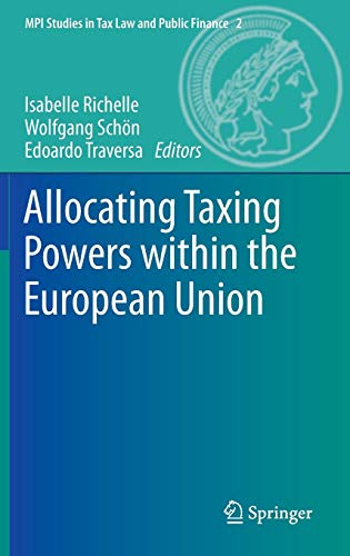 Allocating Taxing Powers within the European Union ebook