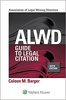 ALWD Guide to Legal Citation (Aspen Coursebook Series) ebook