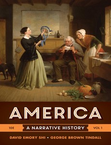 America A Narrative History 10th Volume 1 by David Emory Shi ebook