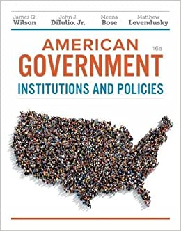 American Government: Institutions and Policies ebook