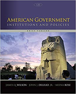 American Government: Institutions and Policies, Brief Version ebook