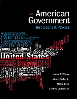 American Government: Institutions and Policies ebook