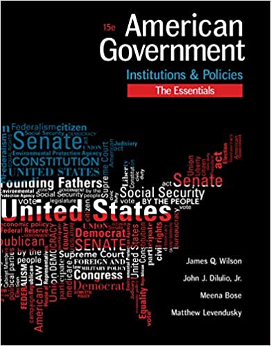 American Government: Institutions and Policies, Essentials Edition ebook