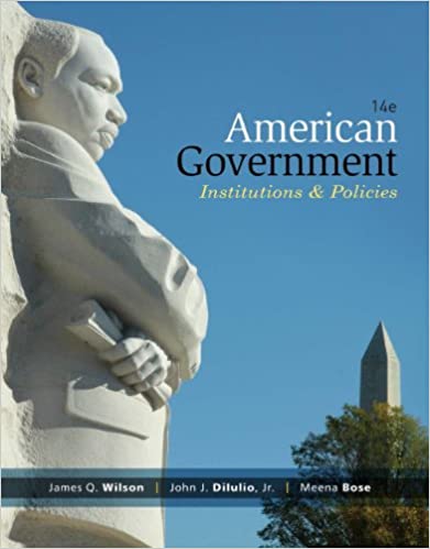 American Government: Institutions & Policies ebook