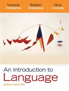 An Introduction to Language 9th Edition by Victoria Fromkin ebook