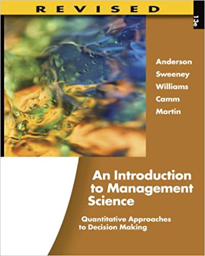 An Introduction to Management Science: Quantitative Approaches to Decision Making, Revised ebook