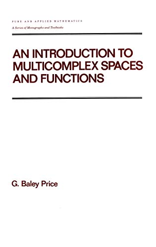 An Introduction to Multicomplex SPates and Functions ebook