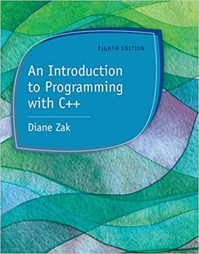 An Introduction to Programming with C++ (8th Edition) ? ebook