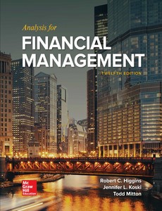 Analysis for Financial Management 12th Edition by Robert Higgins ebook