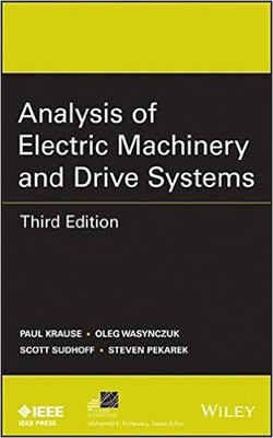 Analysis of Electric Machinery and Drive Systems,3rd Edition ebook
