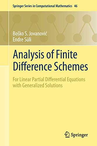 Analysis of Finite Difference Schemes ebook