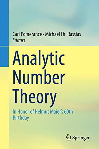 Analytic Number Theory ebook