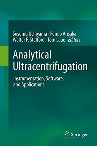 Analytical Ultracentrifugation ebook