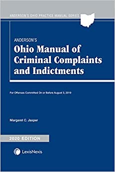 Anderson's Ohio Manual of Criminal Complaints and Indictments ebook