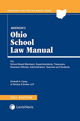 Anderson's Ohio School Law Manual, 2021th Edition ebook