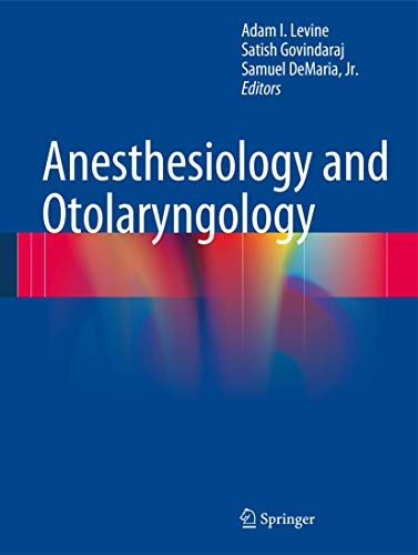 Anesthesiology and Otolaryngology ebook