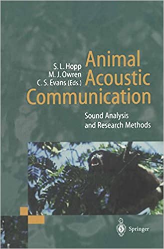 Animal Acoustic Communication: Sound Analysis and Research Methods ebook