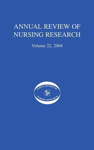 Annual Review of Nursing Research, Volume 22, 2004 ebook
