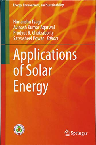Applications of Solar Energy ebook