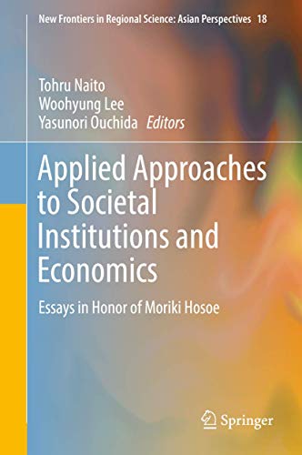 Applied Approaches to Societal Institutions and Economics ebook