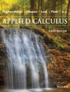 Applied Calculus 6th Edition by Deborah Hughes-Hallett ebook
