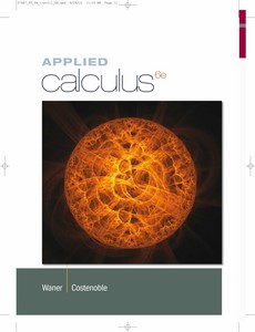 Applied Calculus 6th Edition by Stefan Waner ebook