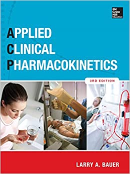 Applied Clinical Pharmacokinetics 3/E ebook