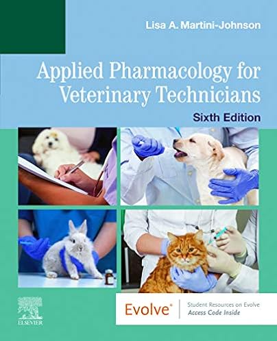 Applied Pharmacology for Veterinary Technicians 6th Edition ebook