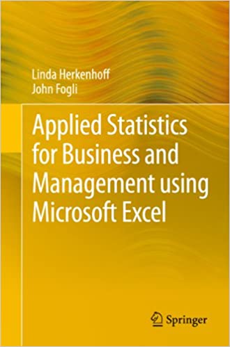 Applied Statistics for Business and Management using Microsoft Excel ebook