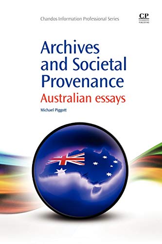 Archives and Societal Provenance: Australian Essays ebook