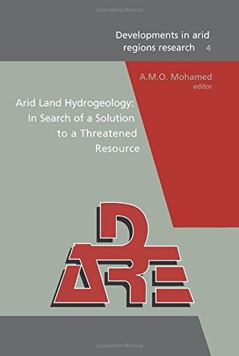 Arid Land Hydrogeology: In Search of a Solution to a Threatened Resource ebook