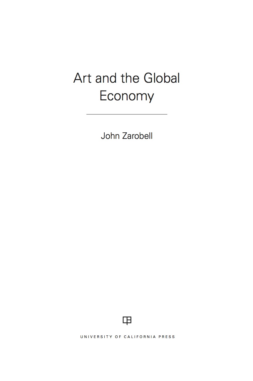 Art and the Global Economy ebook