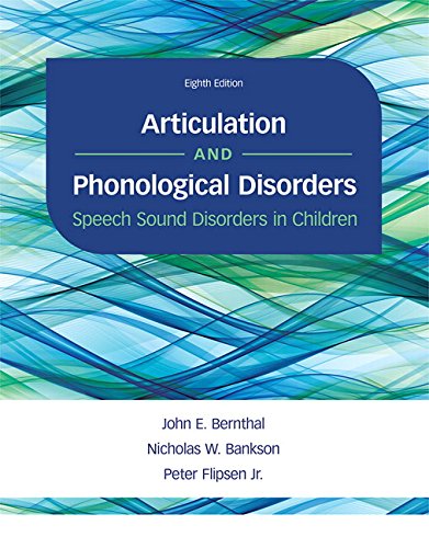 Articulation and Phonological Disorders ebook