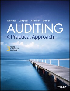 Auditing A Practical Approach 3rd Canadian Edition by Robyn Moroney ebook