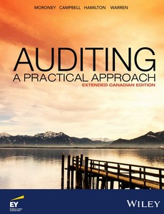 Auditing A Practical Approach, Extended Canadian Edition by Robyn Moroney ebook