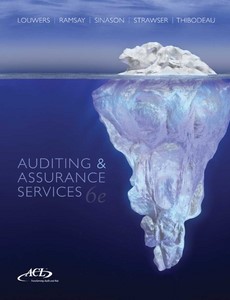 Auditing & Assurance Services 6th Edition by Louwers, Timothy ebook