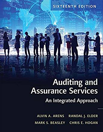 Auditing and Assurance Services (16th Edition) ebook