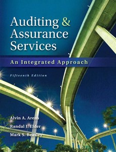 Auditing and Assurance Services An Integrated approach 15th by Alvin A. Arens ebook