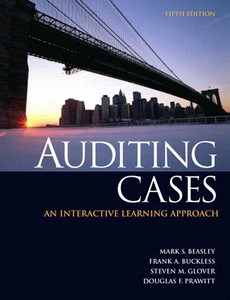 Auditing Cases An Interactive Learning Approach 5th by Mark S. Beasley ebook