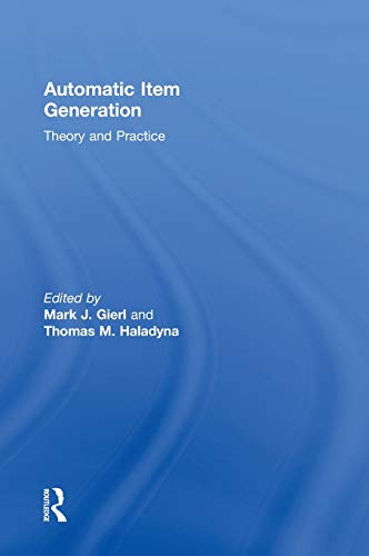 Automatic Item Generation ebook