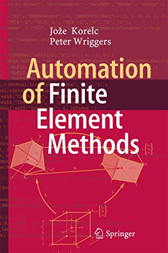 Automation of Finite Element Methods ebook