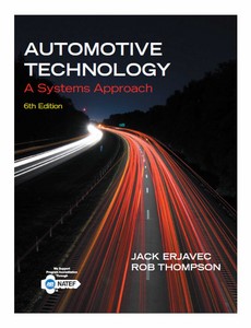 Automotive Technology A Systems Approach 6th Edition by Jack Erjavec ebook