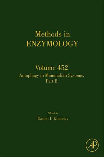 Autophagy in Mammalian Systems: Part B ebook