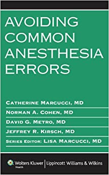 Avoiding Common Anesthesia Errors (Lippincott Williams & Wilkins Handbook) ebook