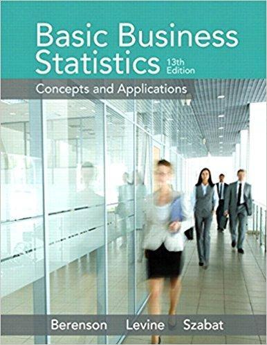 Basic Business Statistics 13th Edition by Mark L. Berenson ebook