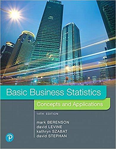 Basic Business Statistics 14th Edition by Mark L. Berenson ebook
