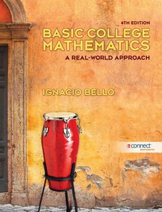 Basic College Mathematics 4th Edition by Ignacio Bello ebook