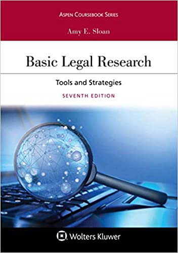 Basic Legal Research: Tools and Strategies (Aspen Coursebook) ebook