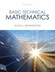 Basic Technical Mathematics with Calculus 10th Edition by Allyn J. Washington ebook