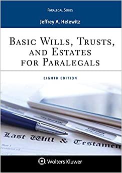 Basic Wills, Trusts, and Estates for Paralegals (Aspen Paralegal Series) ebook